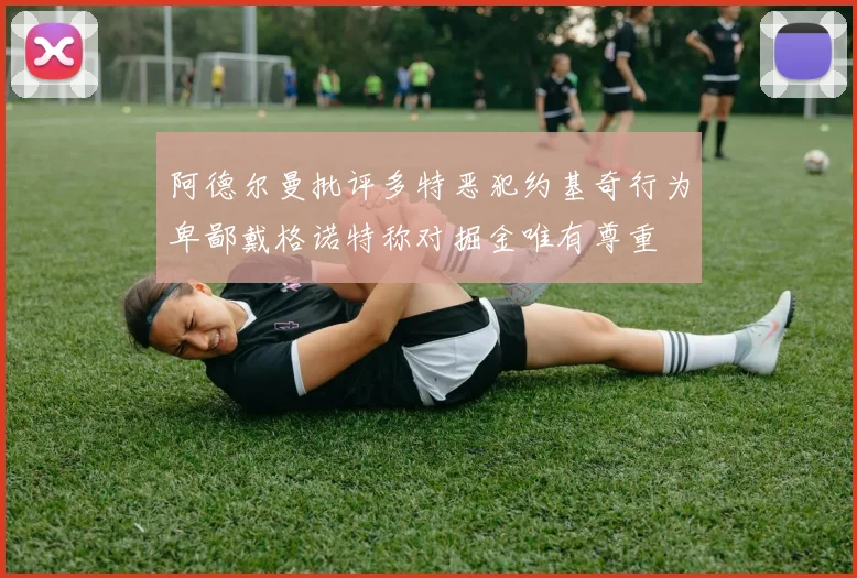 阿德尔曼批评多特恶犯约基奇行为卑鄙戴格诺特称对掘金唯有尊重